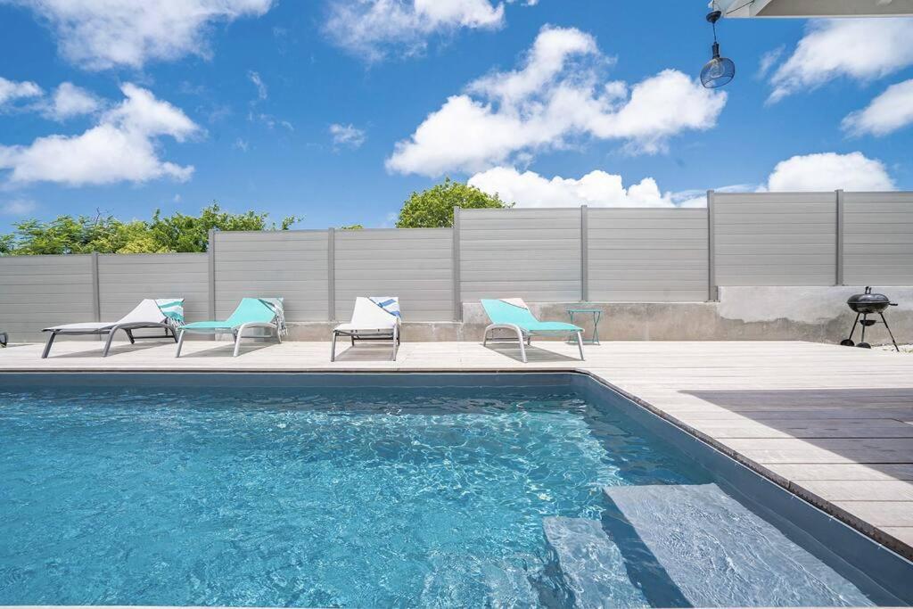 Superbe Villa Avec Piscine Et Proche Mer Au Diamant - 3 Chambres Et Salles De Bain Le Diamant Exteriér fotografie